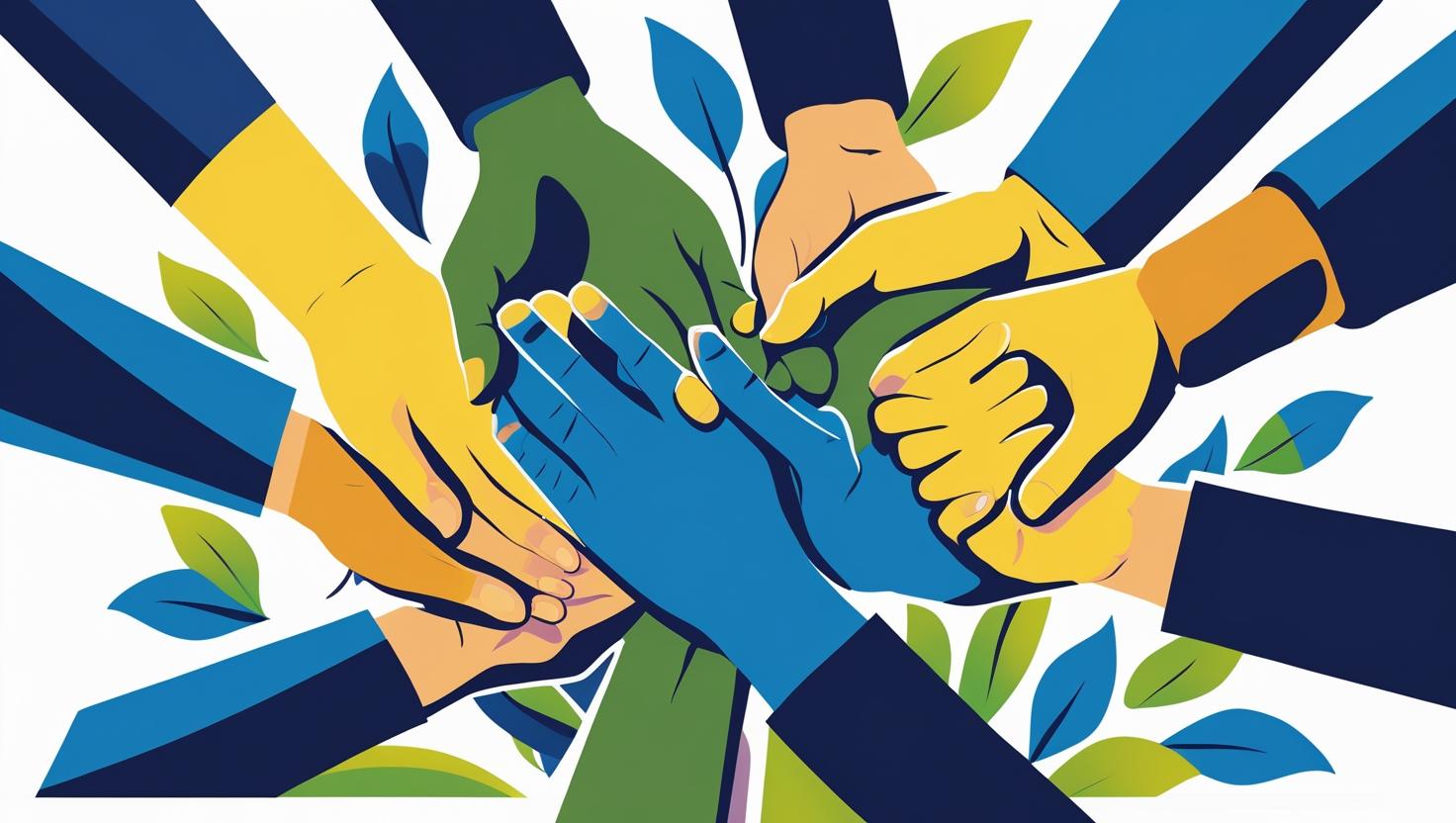 3. Wspieranie działań oddolnych – bo razem możemy więcej grafika