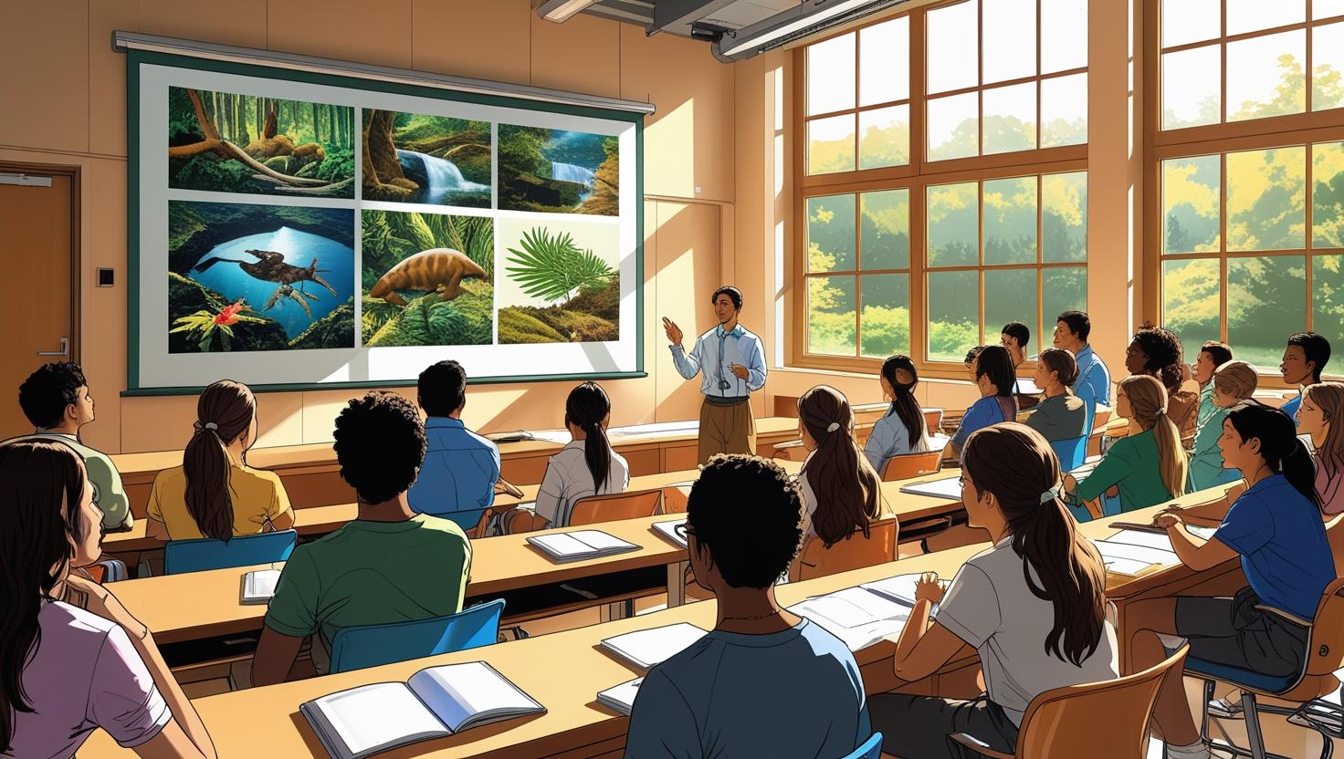 wykład lub prezentacja ekologiczna